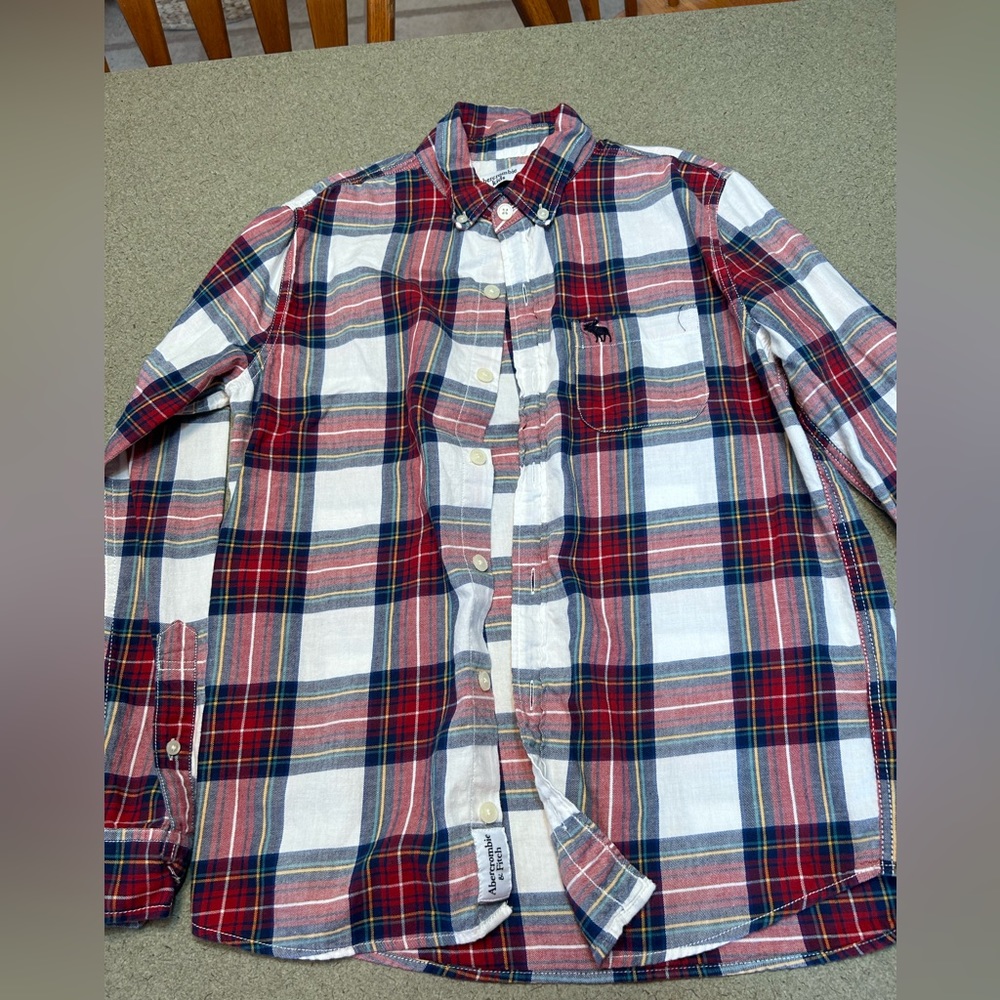 Abercrombie kids dress shirt size 11/12
